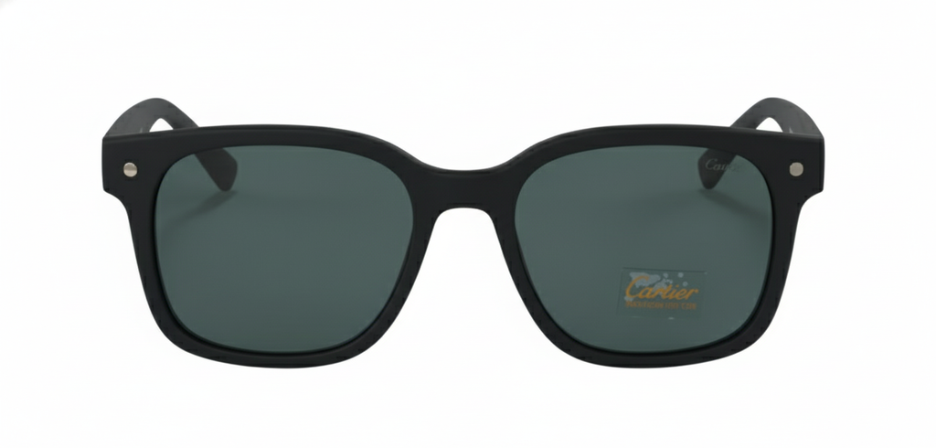 CARTIER ZJ1022 Black frame gray film B1