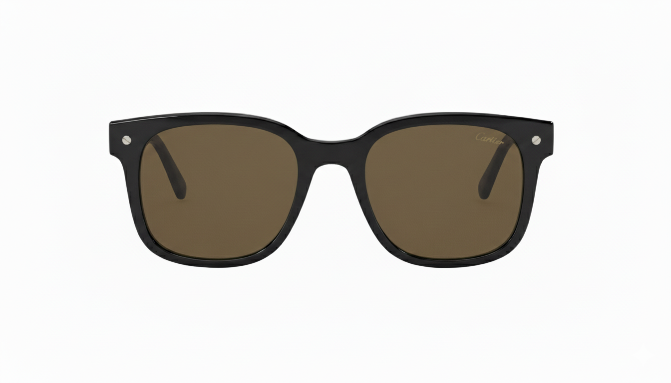 CARTIERZJ1006 Brown frame brown film C6