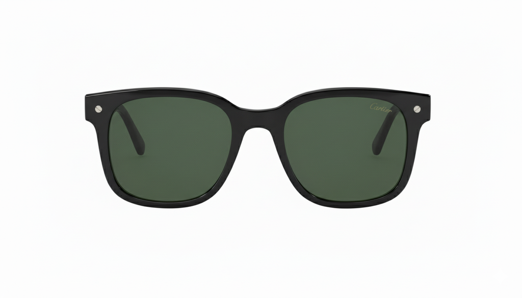 CARTIERZJ1006 black frame green film c3