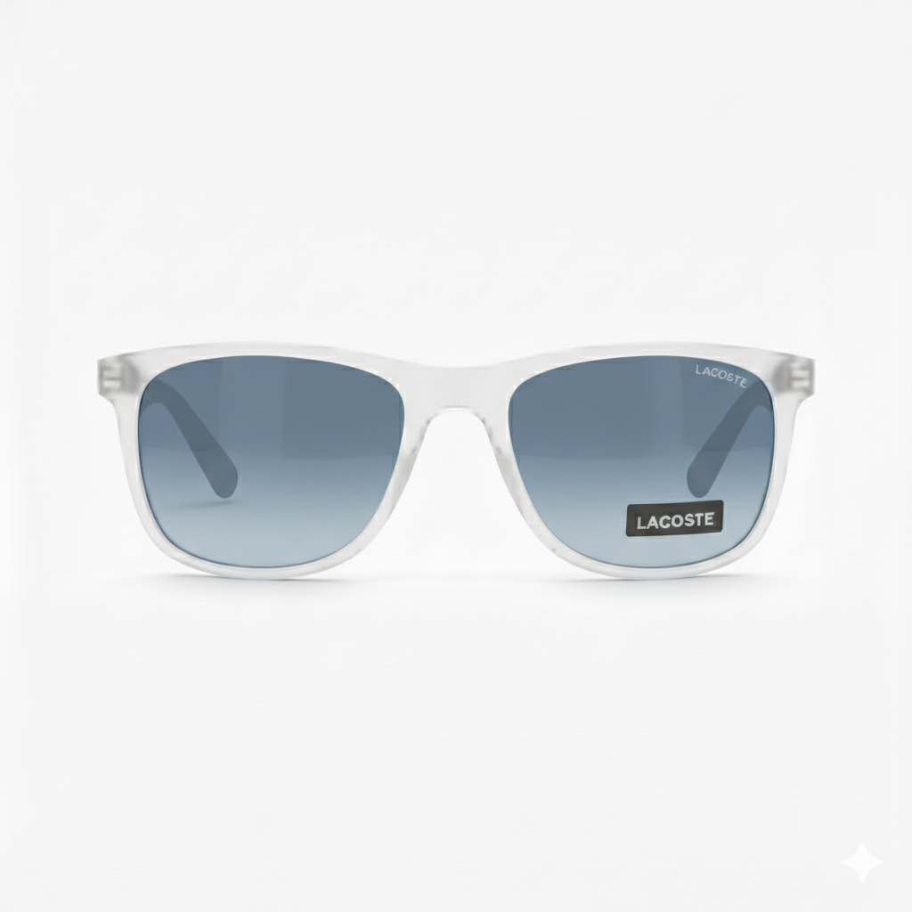 Lacoste 3375  transparent gray frame double blue film c5