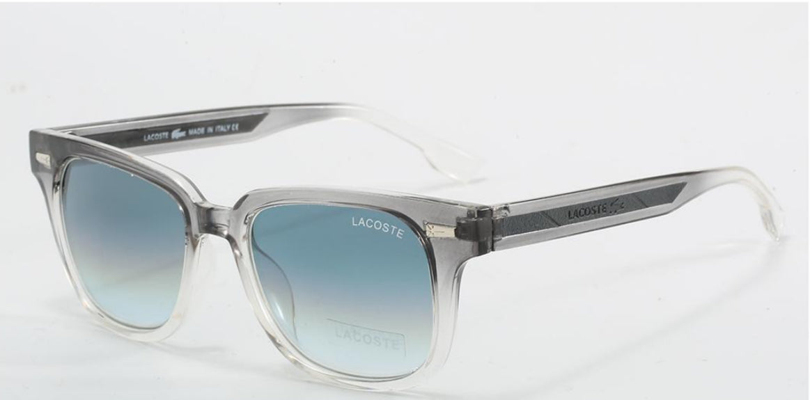 Lacoste 3375  transparent gray frame double blue film c5